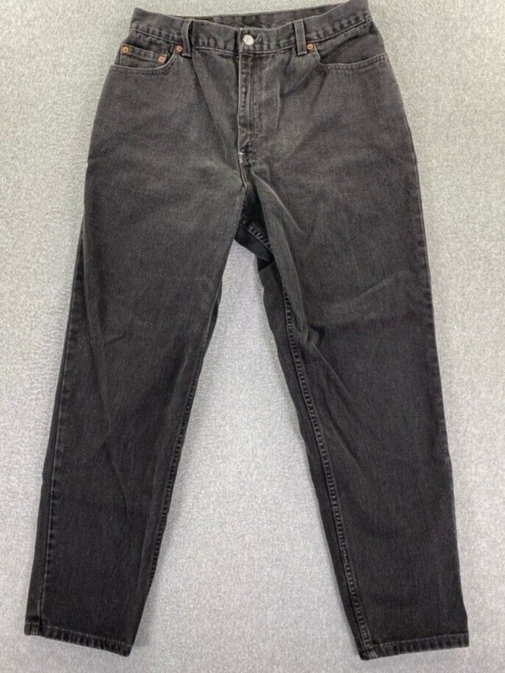 Vintage Levi’s 550 Jeans Women’s Size 14 Medium 90s Black Denim
